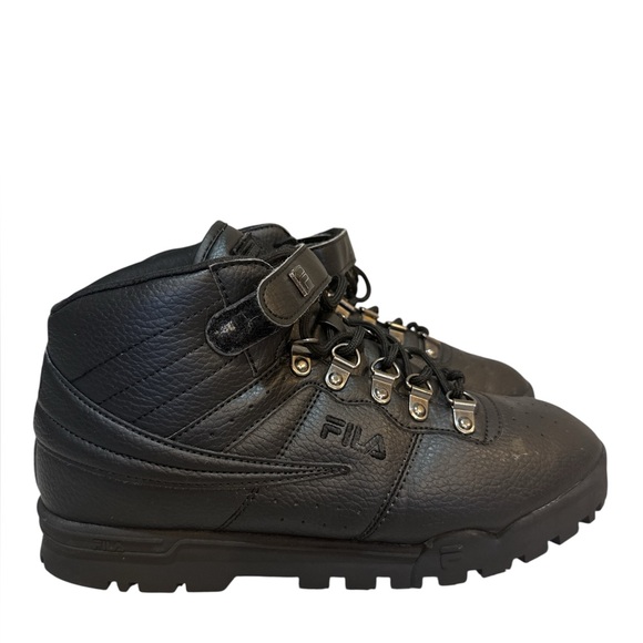Fila Other - Fila F-13 or V13 Boot Mid-top Men’s 8.5 Black Lace-up adjustable strap Sneakers